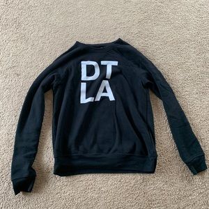 Soulcycle Black DTLA Crewneck Sweatshirt